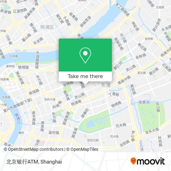 北京银行ATM map