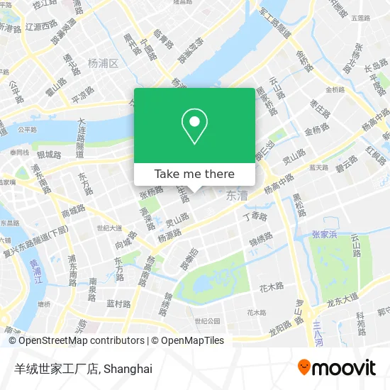 羊绒世家工厂店 map