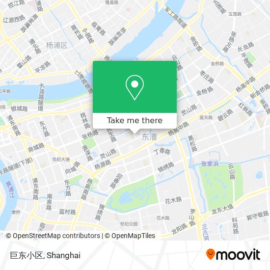巨东小区 map