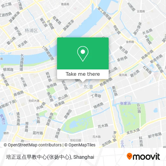 培正逗点早教中心(张扬中心) map