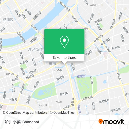 沪川小菜 map