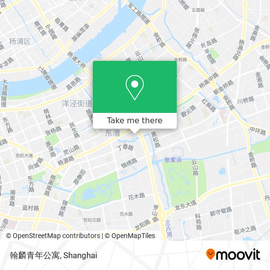 翰麟青年公寓 map
