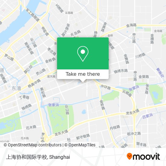 上海协和国际学校 map