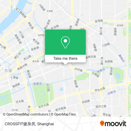 CROSSFIT健身房 map