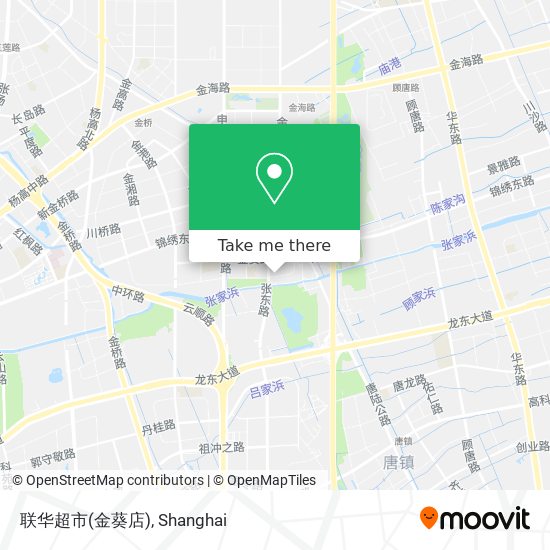 联华超市(金葵店) map