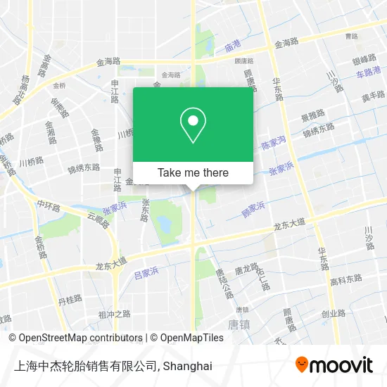 上海中杰轮胎销售有限公司 map