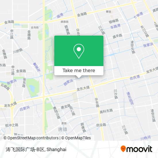 涛飞国际广场-B区 map