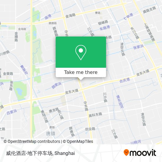 威伦酒店-地下停车场 map