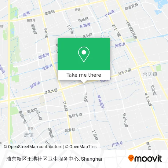 浦东新区王港社区卫生服务中心 map