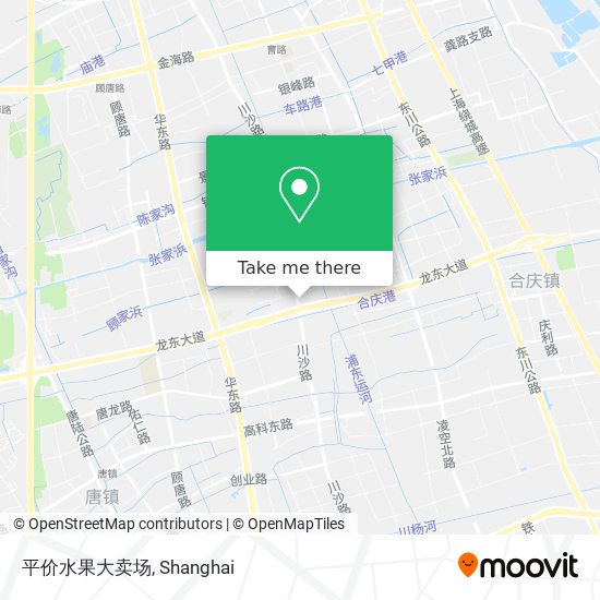 平价水果大卖场 map