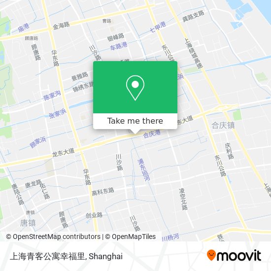 上海青客公寓幸福里 map