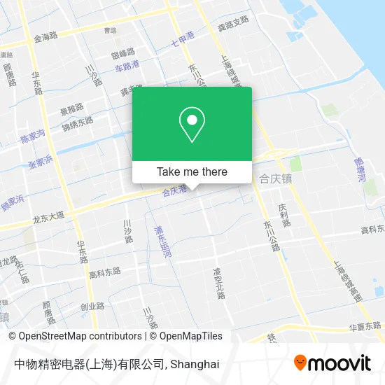 中物精密电器(上海)有限公司 map
