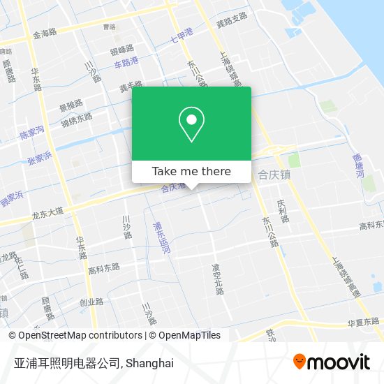 亚浦耳照明电器公司 map