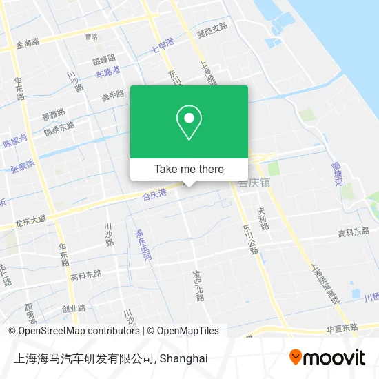 上海海马汽车研发有限公司 map