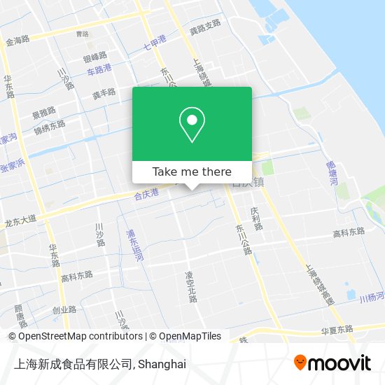 上海新成食品有限公司 map