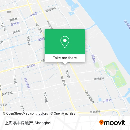 上海易丰房地产 map