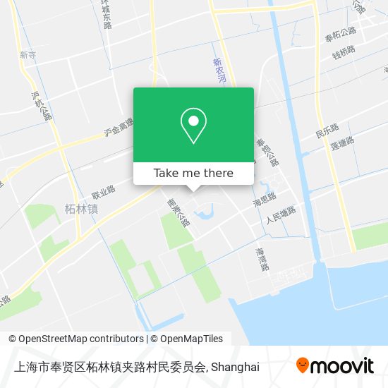 上海市奉贤区柘林镇夹路村民委员会 map