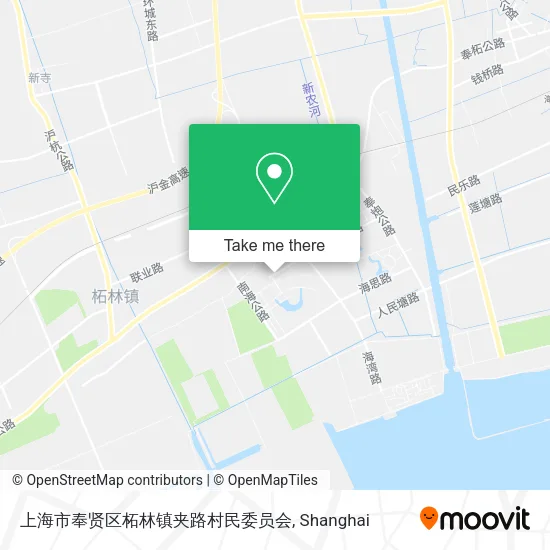 上海市奉贤区柘林镇夹路村民委员会 map