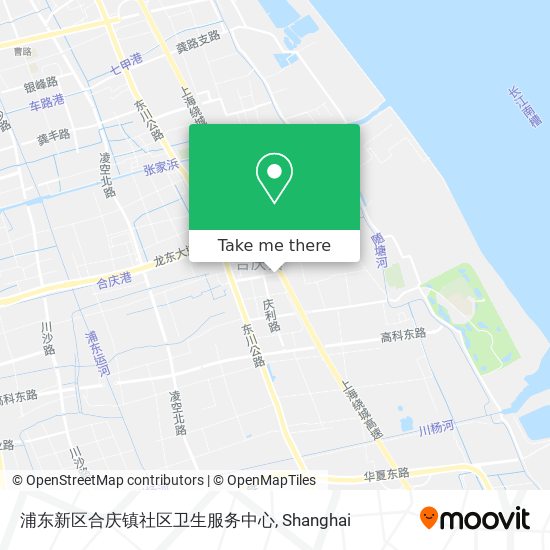 浦东新区合庆镇社区卫生服务中心 map