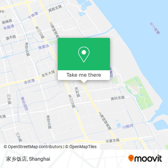 家乡饭店 map