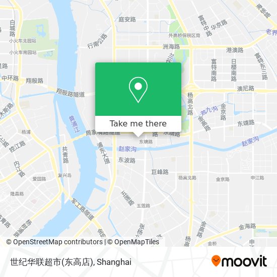 世纪华联超市(东高店) map