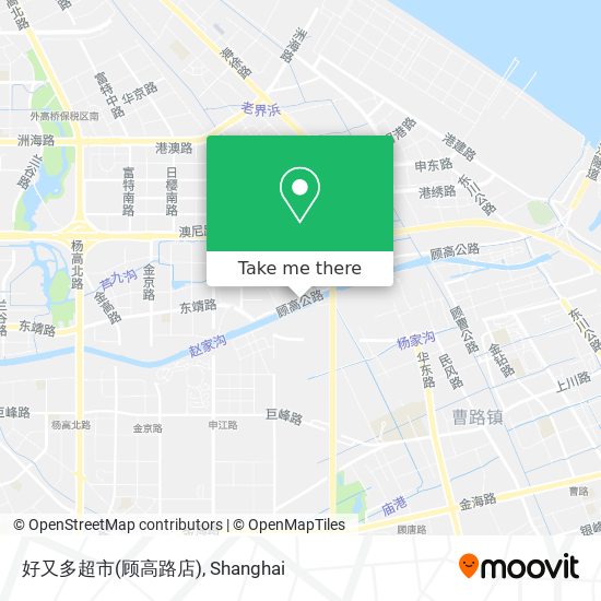 好又多超市(顾高路店) map