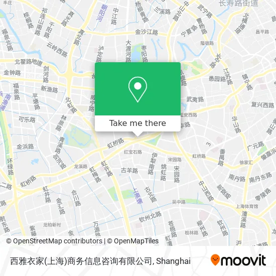 西雅衣家(上海)商务信息咨询有限公司 map