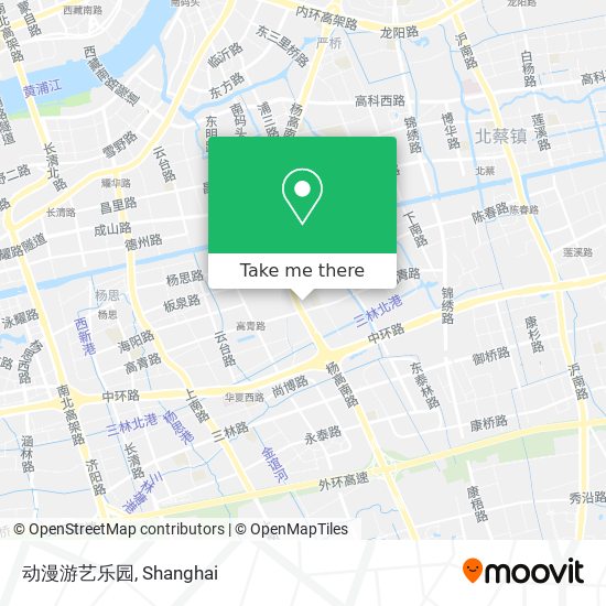 动漫游艺乐园 map