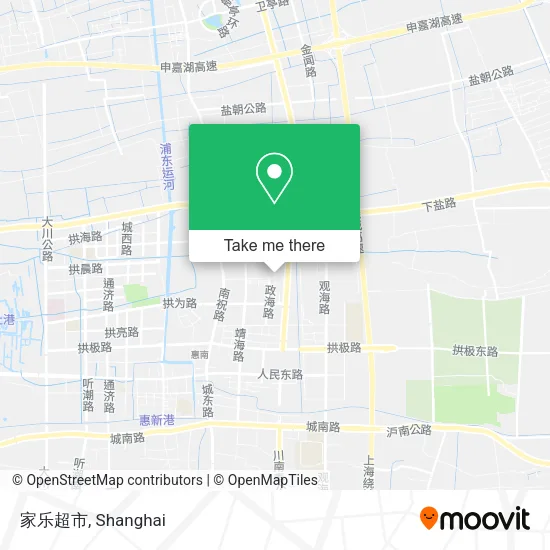 家乐超市 map