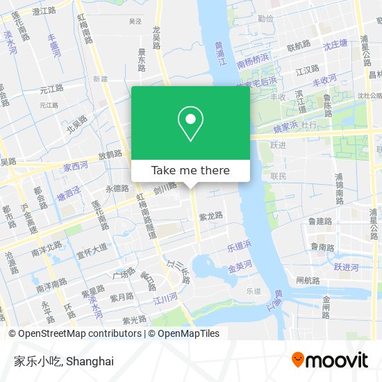 家乐小吃 map