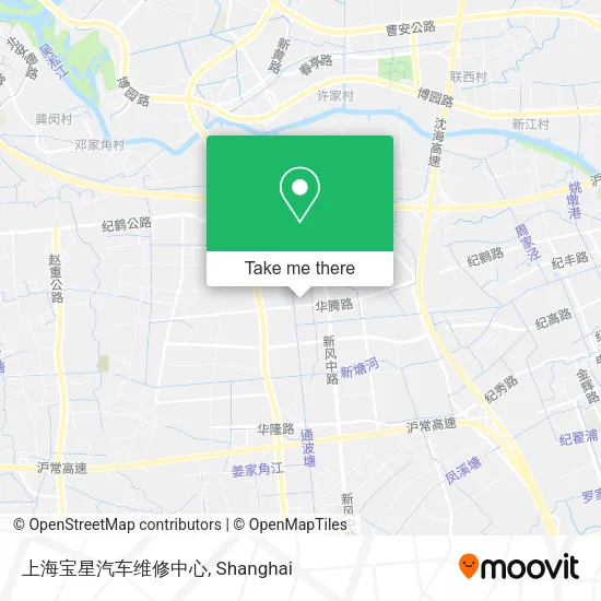 上海宝星汽车维修中心 map
