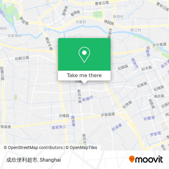 成欣便利超市 map