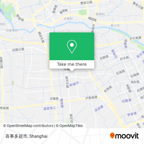 喜事多超市 map