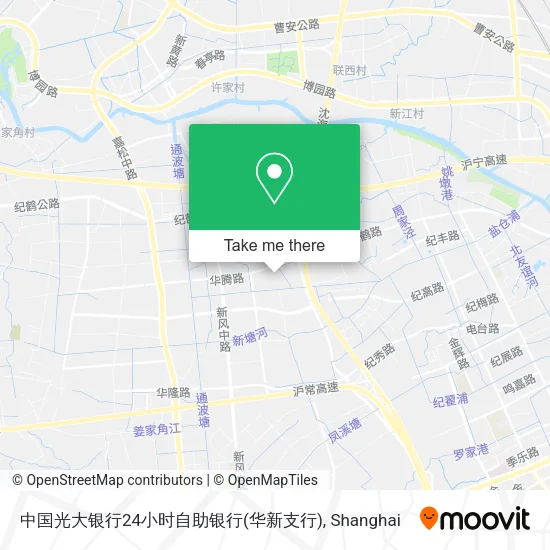 中国光大银行24小时自助银行(华新支行) map