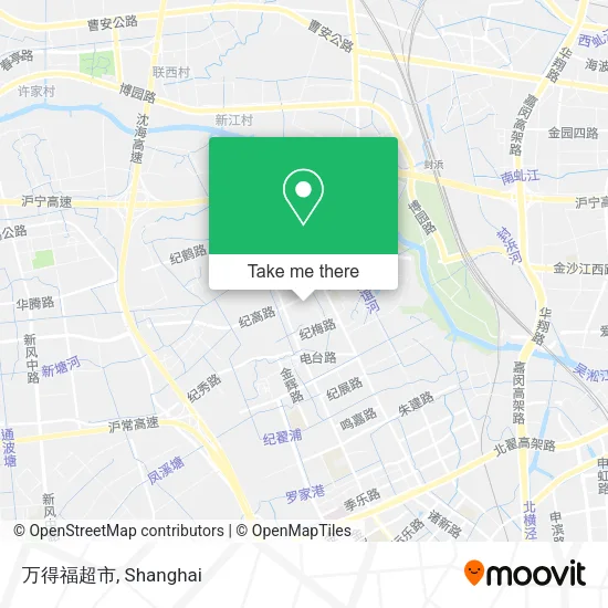 万得福超市 map