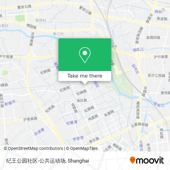 纪王公园社区-公共运动场 map