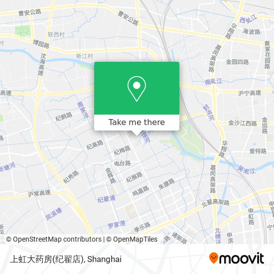 上虹大药房(纪翟店) map