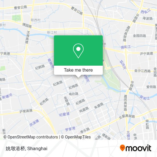 姚墩港桥 map