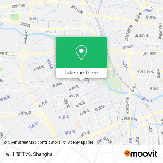 纪王菜市场 map
