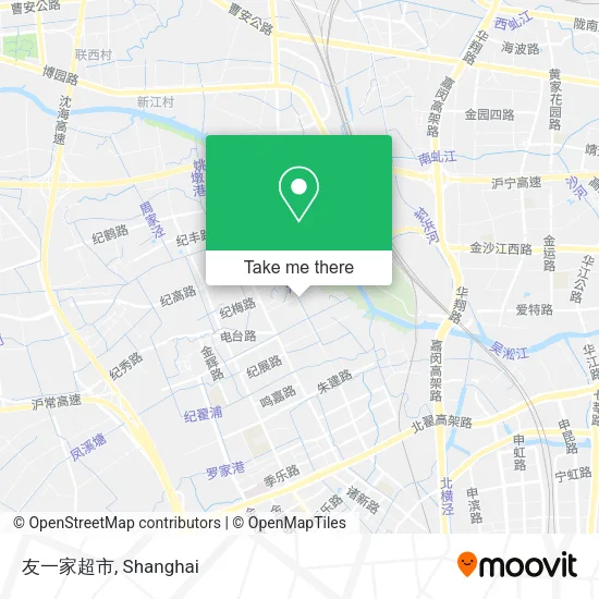 友一家超市 map