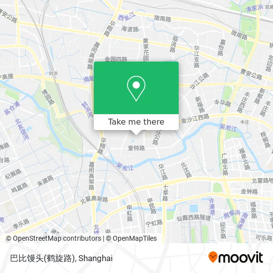 巴比馒头(鹤旋路) map