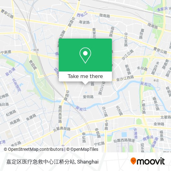 嘉定区医疗急救中心江桥分站 map