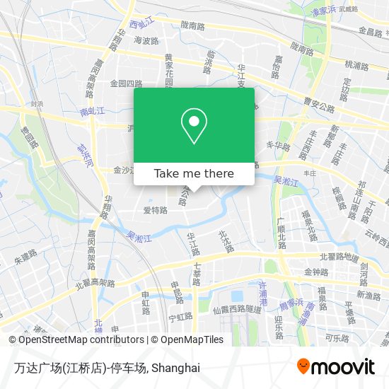 万达广场(江桥店)-停车场 map