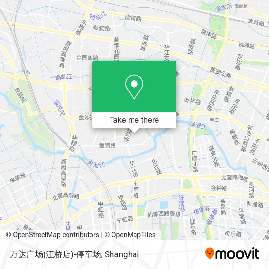 万达广场(江桥店)-停车场 map