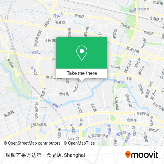 嘻嘻芒果万达第一食品店 map