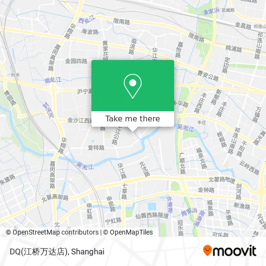 DQ(江桥万达店) map