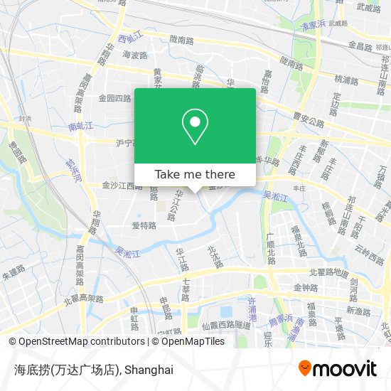 海底捞(万达广场店) map