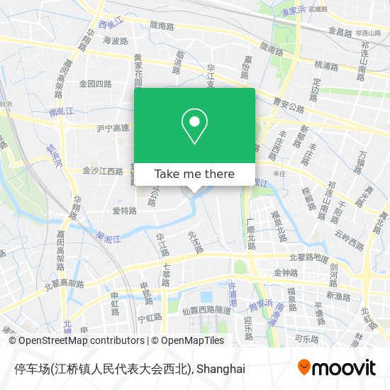 停车场(江桥镇人民代表大会西北) map