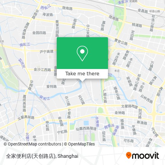 全家便利店(天创路店) map