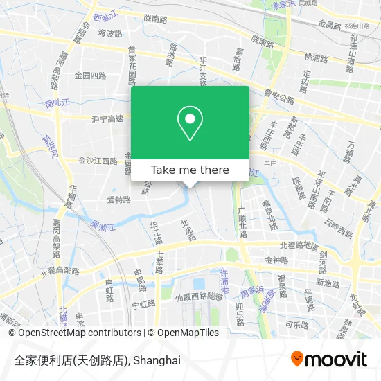 全家便利店(天创路店) map
